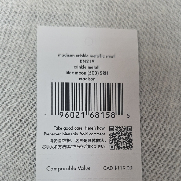 Kate Spade Metallic Card Holder NWT - Picture 6 of 7